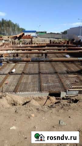 Монолитные работы - фундамент, заезд на участок, о Тосно - изображение 1