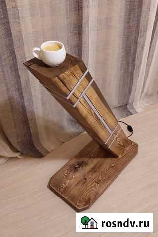 Светильник напольный из дерева Екатеринбург - изображение 1