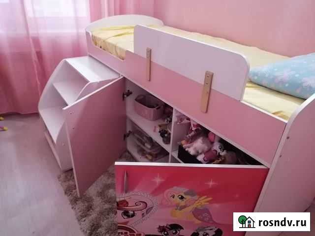 Детская мебель для девочки бу Иркутск - изображение 1