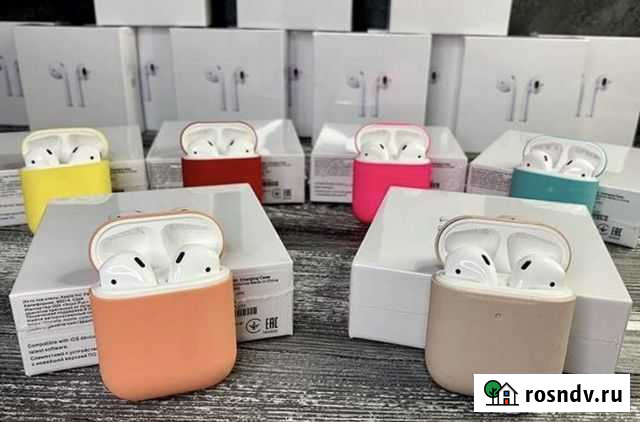 Airpods 2 / новые / + гарантия Нальчик - изображение 1