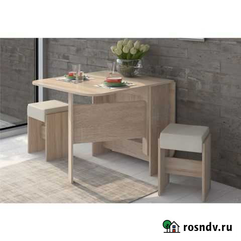 Стол кухонный Стол-тумба 1.1 Дуб сонома Подольск - изображение 1