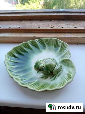 Статуэтка-Пепельница лягушка конаково Коломна - изображение 1