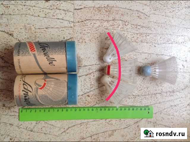 Schwalbe бадминтон гдр тубус и волан Москва - изображение 1