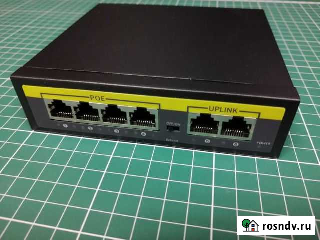 PoE Коммутатор KuWFi (KuWFi-X1006), PoE 48 v Сибай - изображение 1