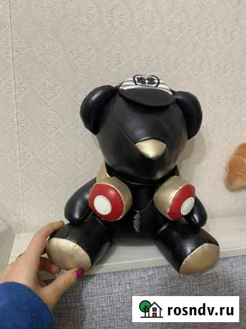 Мишка из эко-кожи Сочи - изображение 1