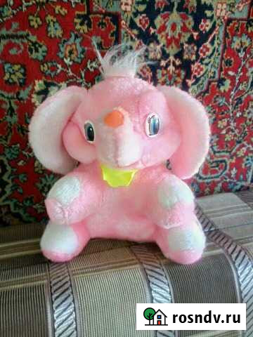 Мягкая большая игрушка слон (отдам за 100) Симферополь - изображение 1