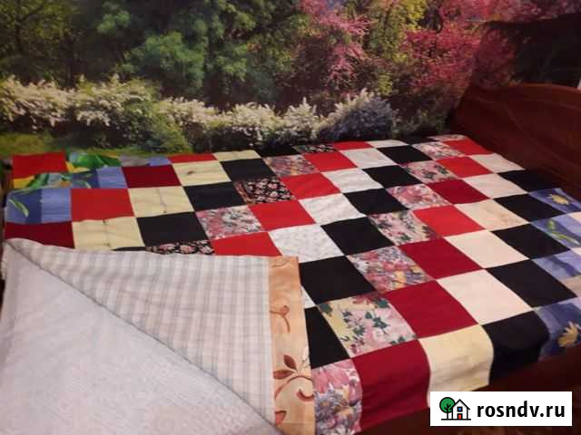 Покрывало пэчворк ручная работа Благовещенск - изображение 1