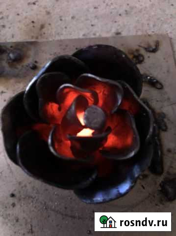 Роза из металла Курск - изображение 1