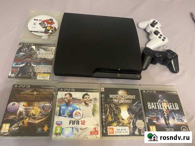Sony PS3 Slim Ижевск - изображение 1