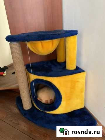 Домик для кошки с когтеточкой Сыктывкар - изображение 1