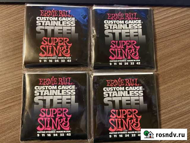 Струны Ernie ball super slinky 9-42 2248 Чехов - изображение 1