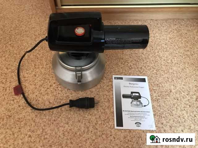 Генератор сухого тумана Burgess Thermo-Fogger Энгельс - изображение 1