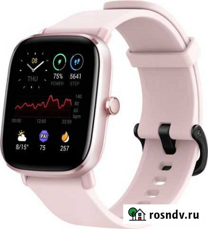 Смарт-часы amazfit GTS 2 mini 1.55, розовый Петрозаводск - изображение 1