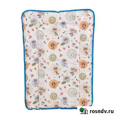 Матрас для пеленания Polini kids Совы на комод 70* Киров - изображение 1