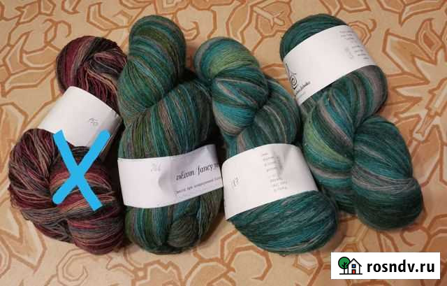Пряжа шерсть Выборг - изображение 1