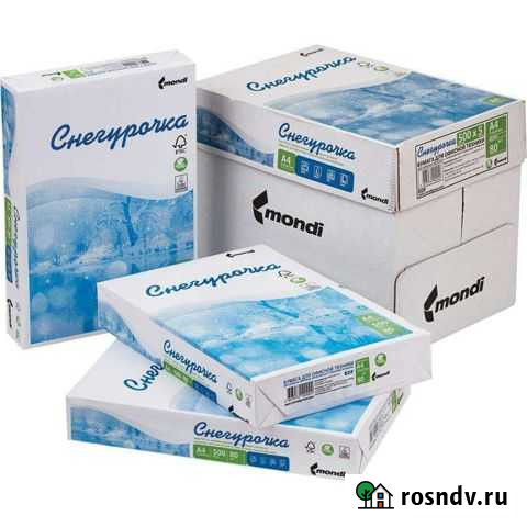 Бумага a4 Снегурочка, светокопи Челябинск - изображение 1