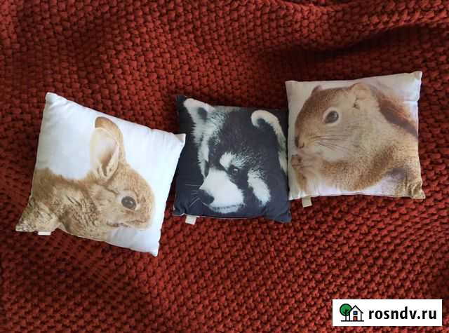 Подушки 3 шт. интерьерные детские H&M Home Пермь - изображение 1