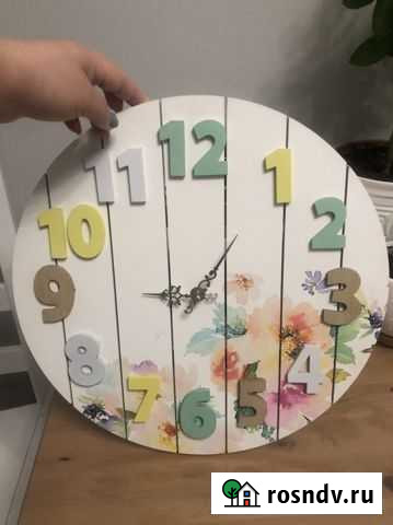 Часы настенные дерево Химки - изображение 1