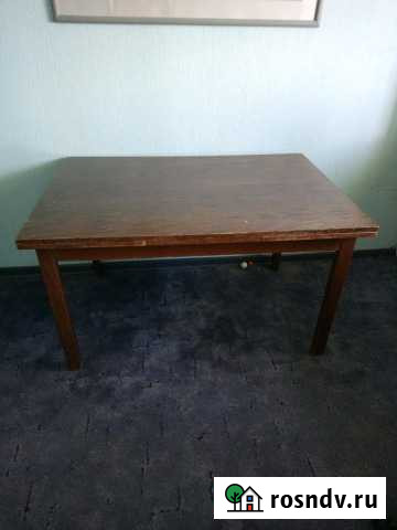 Стол раздвижной шпон орех Омск - изображение 1