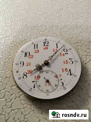 Антикварный швейцарский механизм карманных часов Сыктывкар - изображение 1