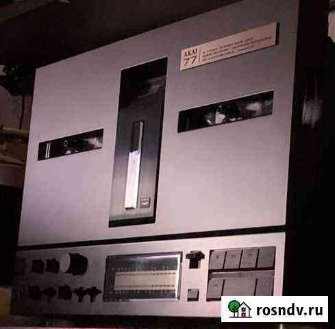 Катушечный магнитофон Akai GX-77 New Новосибирск