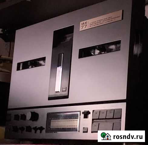 Катушечный магнитофон Akai GX-77 New Новосибирск - изображение 1