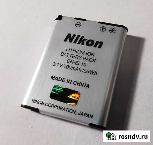 Аккумулятор Nikon EN-EL19 Мурманск - изображение 1