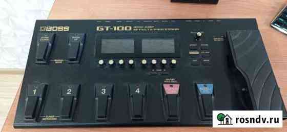Гитарный процессор boss gt 100 Лесной