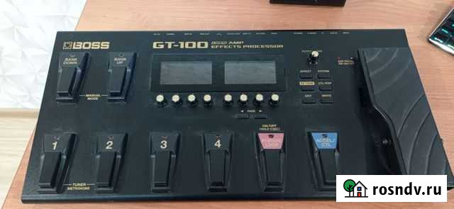 Гитарный процессор boss gt 100 Лесной - изображение 1