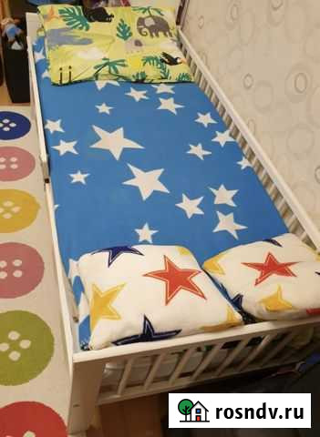 Детская кровать IKEA с матрацем Нефтеюганск - изображение 1