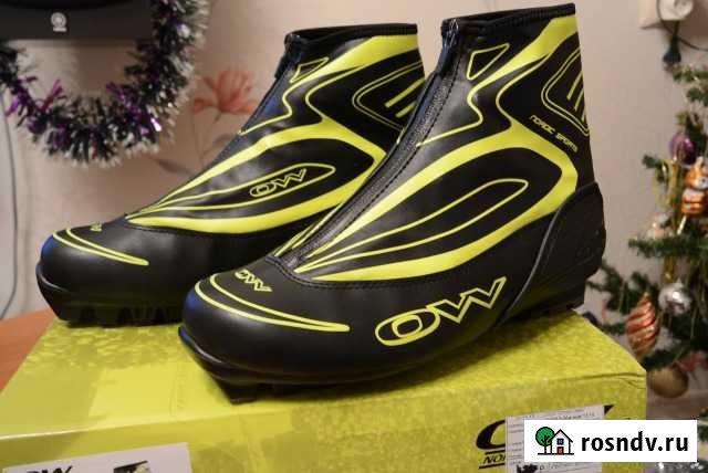 Лыжные ботинки One Way Premio 9 Classic, Б/У Кандалакша - изображение 1