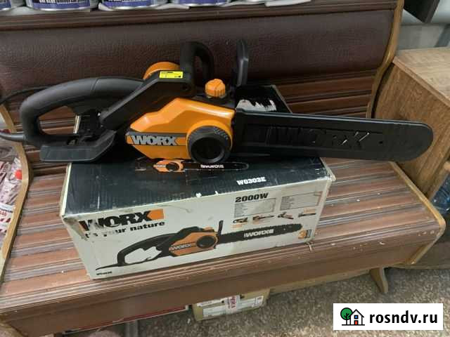 Пила цепная worx wg303e Бердск - изображение 1
