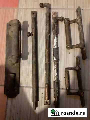 Дверные ручки старинные и шпингалеты Чехов - изображение 1