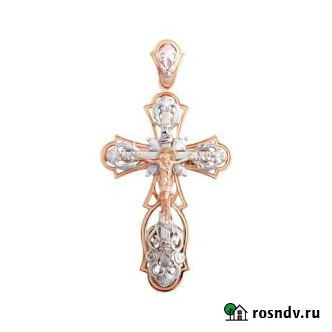 Крест из золота 585 пробы Набережные Челны - изображение 1