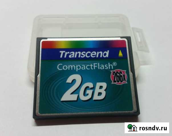 Карта CF Transcend 2G 266x Первоуральск - изображение 1