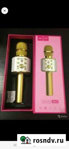 Микрофон караоке беспроводной Hoco Рязань - изображение 1