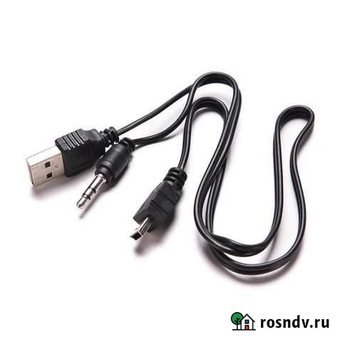 Кабель AUX mini USB (M) к USB2.0 (M) + 3,5 мм jack Севастополь - изображение 1