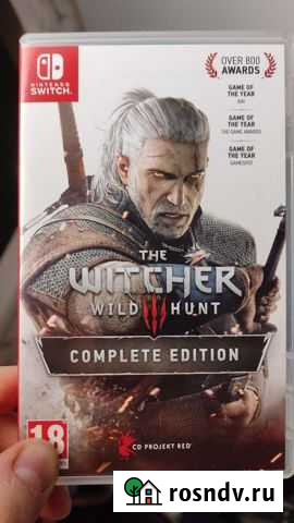 Игры для nintendo switch ведьмак Кирово-Чепецк - изображение 1