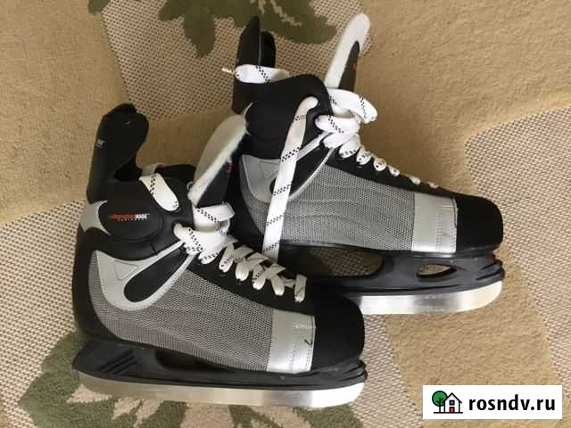 Коньки мужские. Размер 42-43 Красноярск - изображение 1