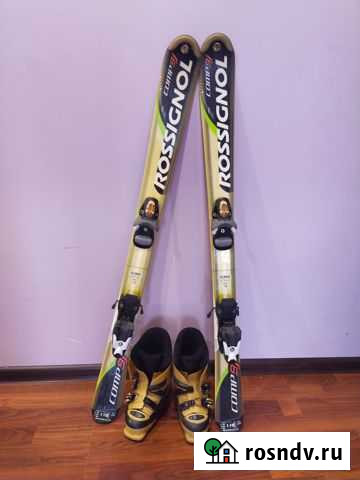 Горные лыжи детские 110 Псков - изображение 1