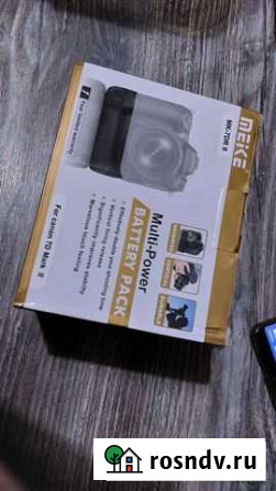 Батарейный блок canon 7d mark 2 Красногорск - изображение 1