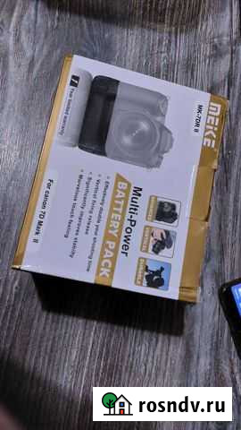 Батарейный блок canon 7d mark 2 Красногорск - изображение 1