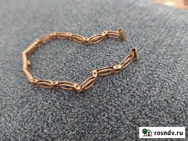 Золотой женский браслет бу Балтийск - изображение 1