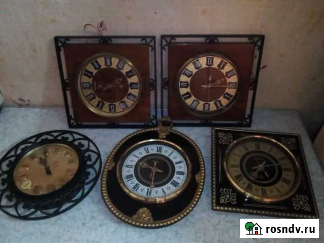 Часы кварцевые настенные,5 шт Боровичи - изображение 1