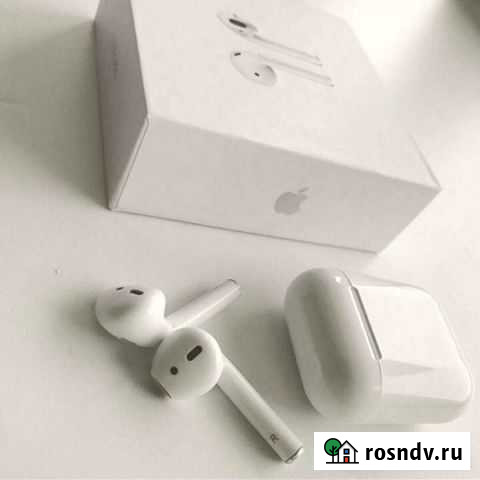 Наушники apple airpods 2 лучшая копия Саранск - изображение 1