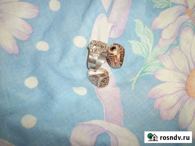 Серьги и кольцо серебро Саратов - изображение 1