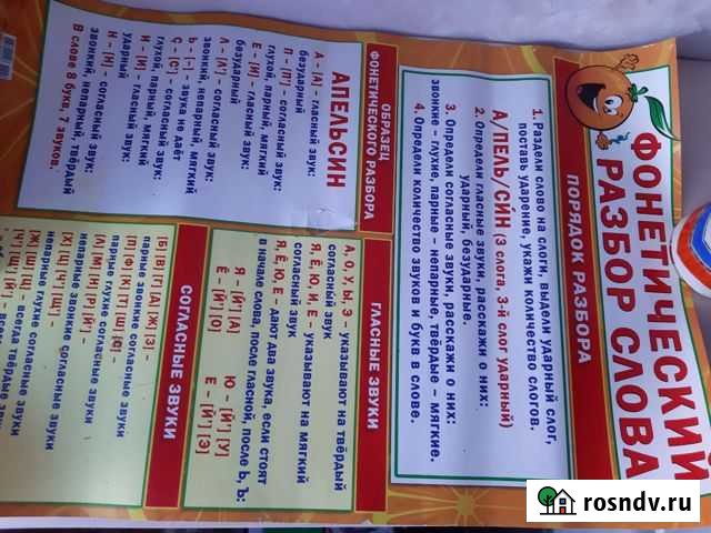 Плакаты обучающие для школьников Вологда - изображение 1