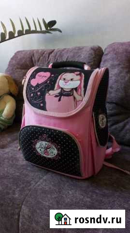 Ранец школьный для девочки младших классов Тверь - изображение 1