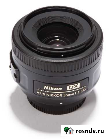 Объектив Nikon AF-S DX Nikkor 35mm f/1.8G Тольятти - изображение 1