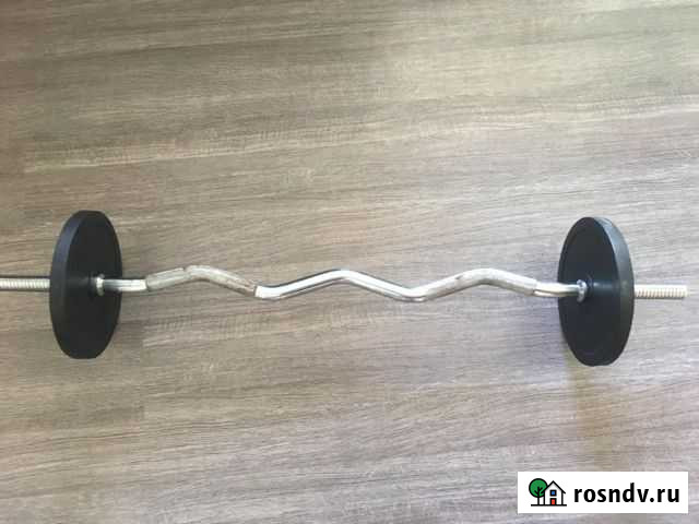 Штанга гриф блины и гантели Астрахань - изображение 1